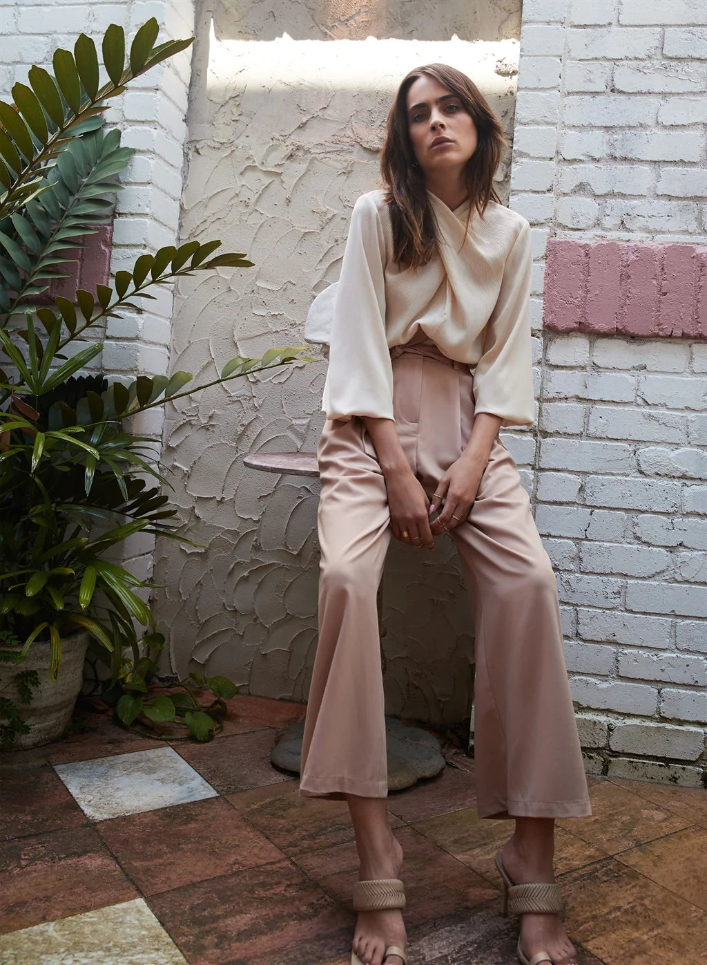 Francie Blouse - Oyster