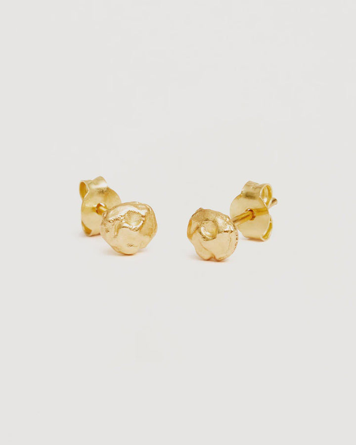 By Charlotte 18k Gold Vermeil All Kinds of Beautiful Stud Earrings