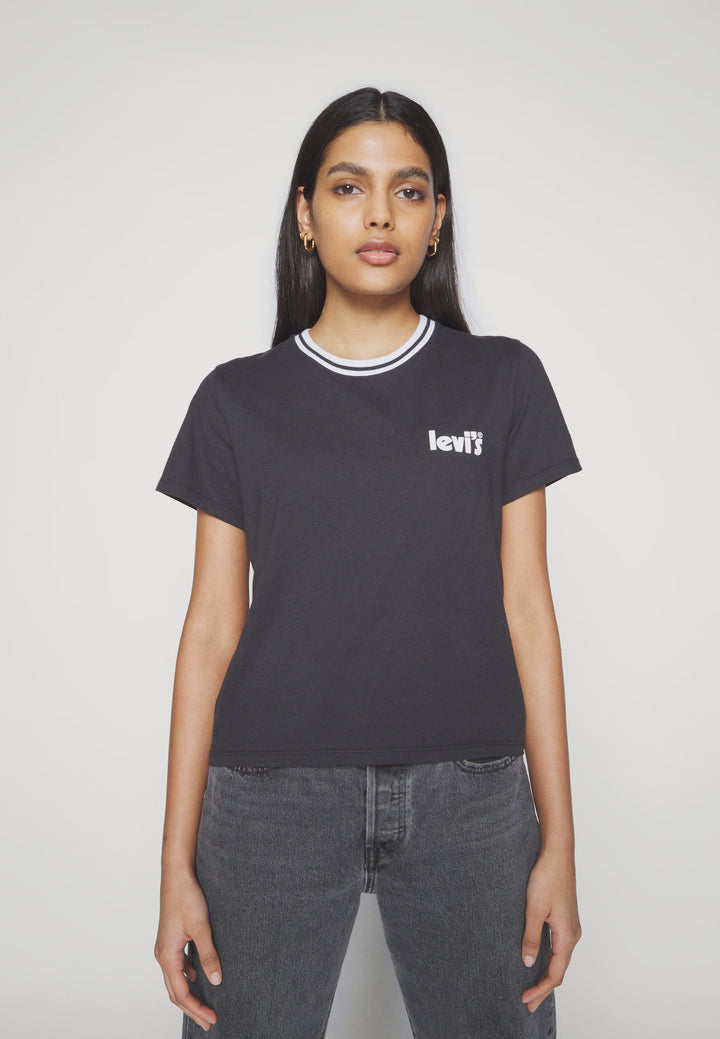 Graphic Jordie Tee - Poster Logo Left Chest Caviar