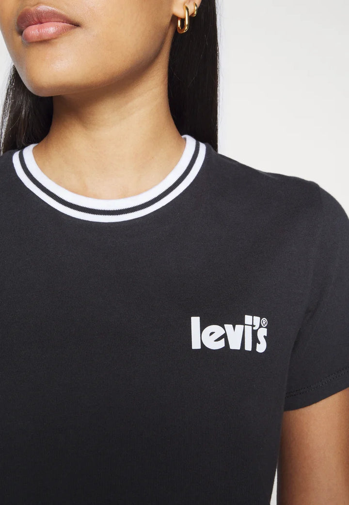 Graphic Jordie Tee - Poster Logo Left Chest Caviar