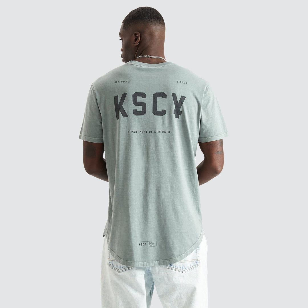 Kiss Chacey Empire Dual Curved Tee - Pigment Slate Grey
