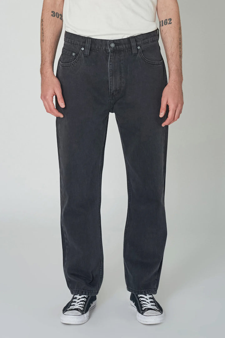Rolla's Ezy Jean - Black Stone Worn - Faded Black