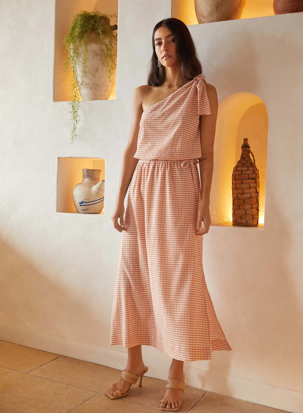 Saronic Top- Tangerine