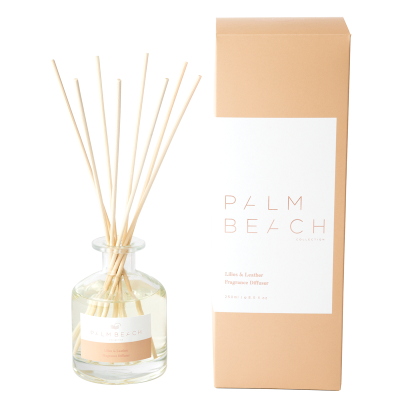 250ml Fragrance Diffuser - Lilies & Leather