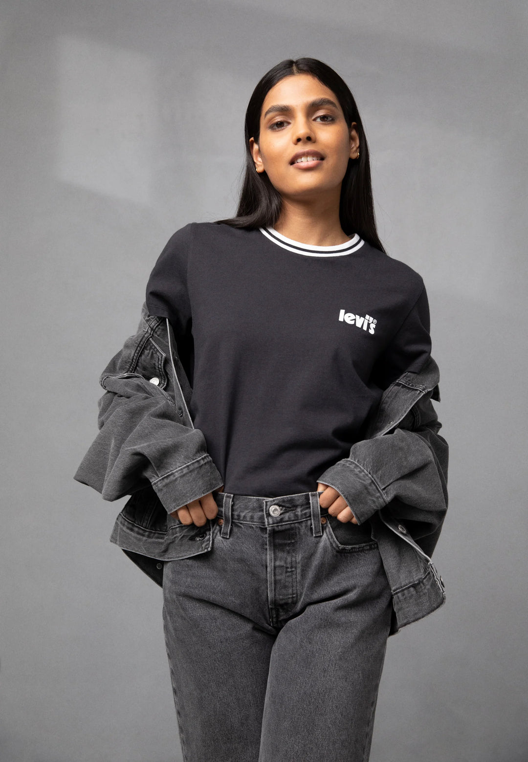 Graphic Jordie Tee - Poster Logo Left Chest Caviar