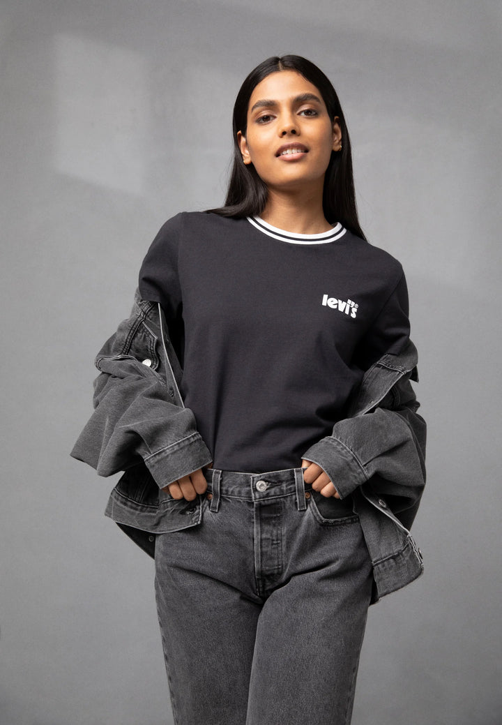 Graphic Jordie Tee - Poster Logo Left Chest Caviar