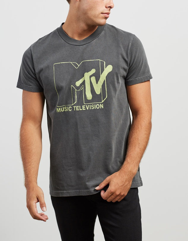 MTV Glow Logo Lee - Black