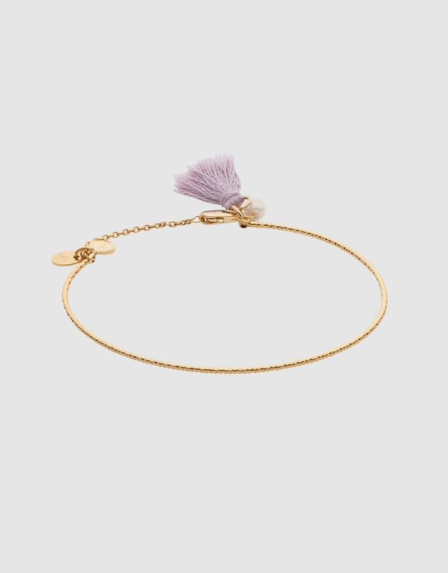 Lavender Dreaming Bangle- Gold