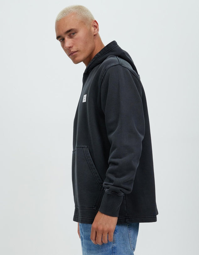 Samo Repair Logo Hood - Black