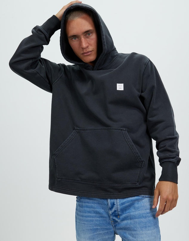 Samo Repair Logo Hood - Black