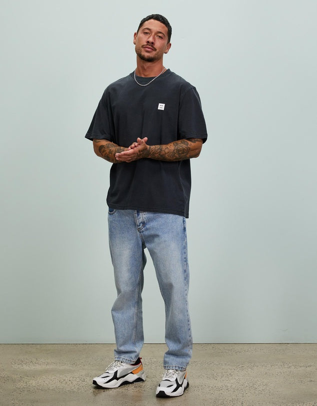 Samo Repair Logo Tee- Black