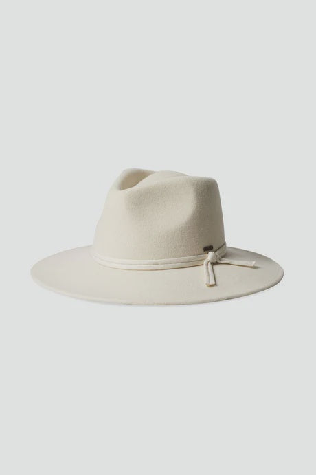 Brixton Joanna Felt Packable Felt Hat - Off White