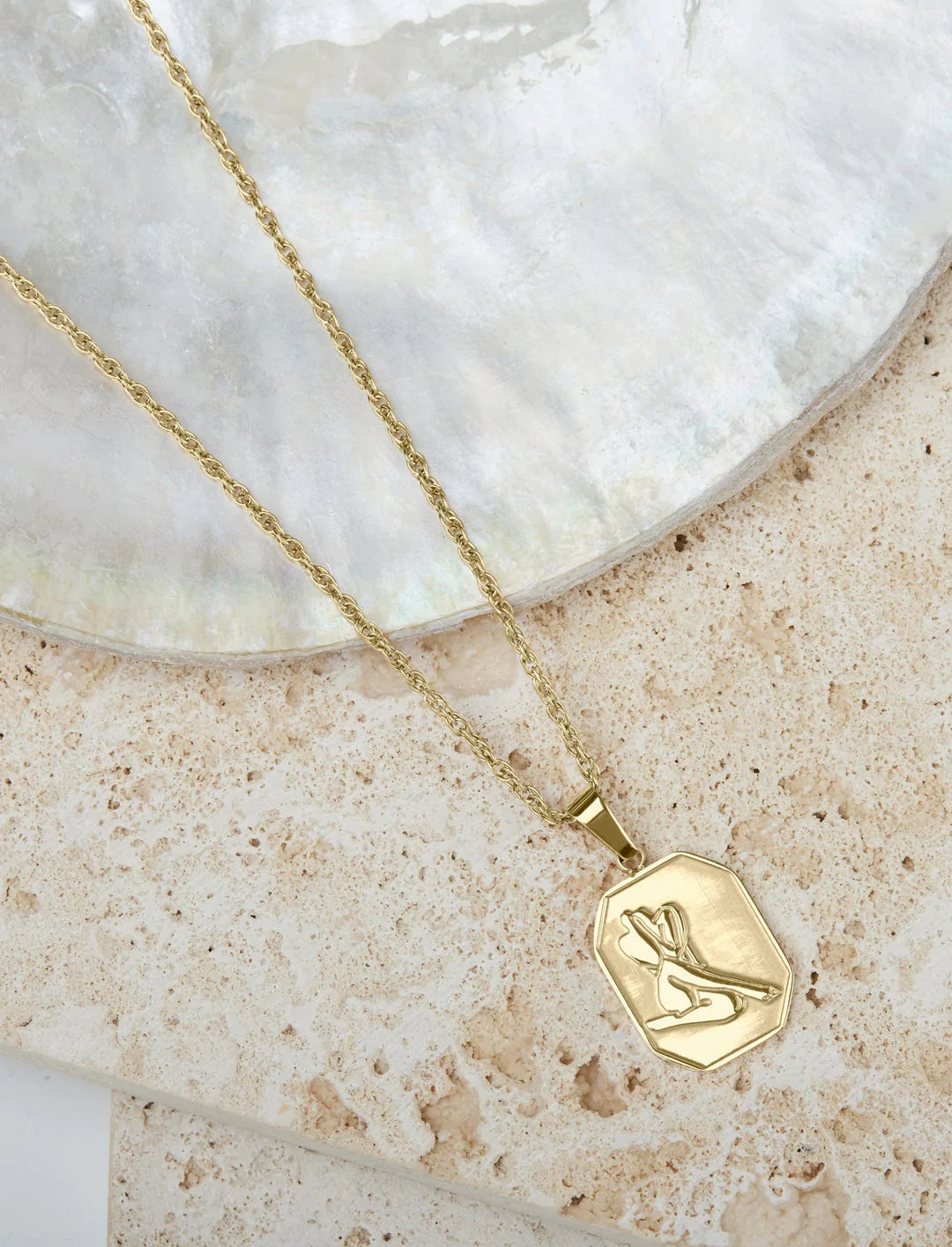 Aura Necklace - Yellow Gold