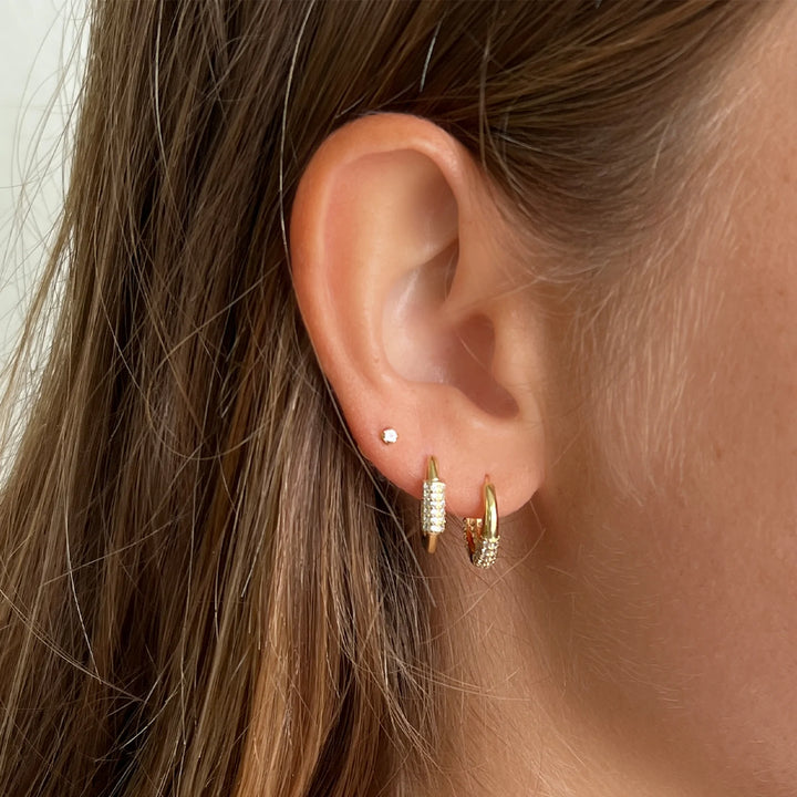 Crete Huggie Earrings