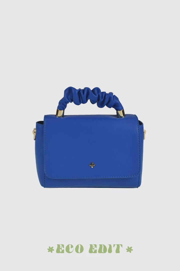Kendall Top Handle Crossbody Bag - Cobalt PU/Gold