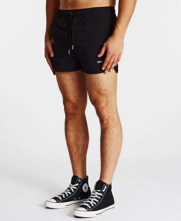 Darkside Beach Short - Jet Black
