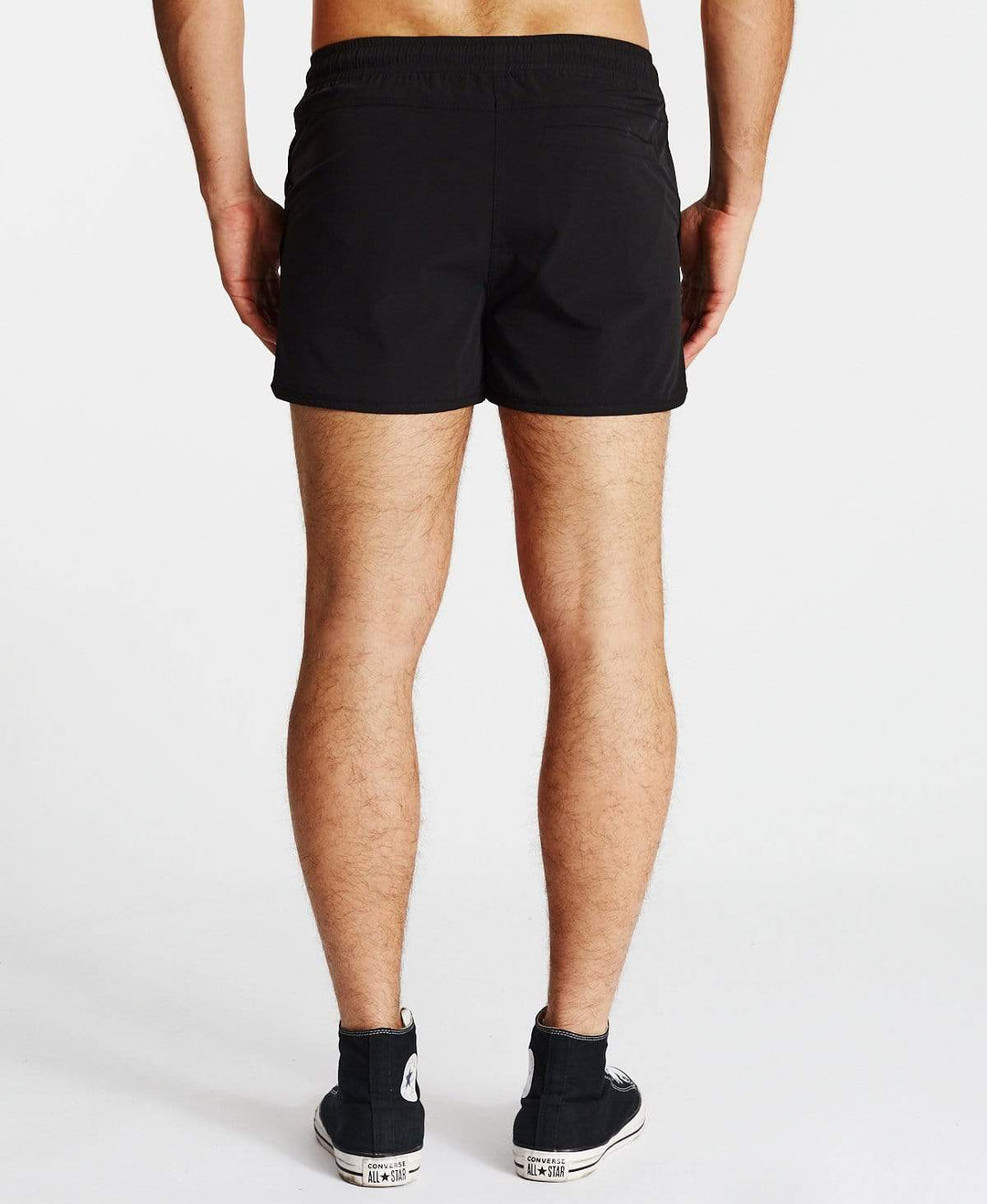 Darkside Beach Short - Jet Black