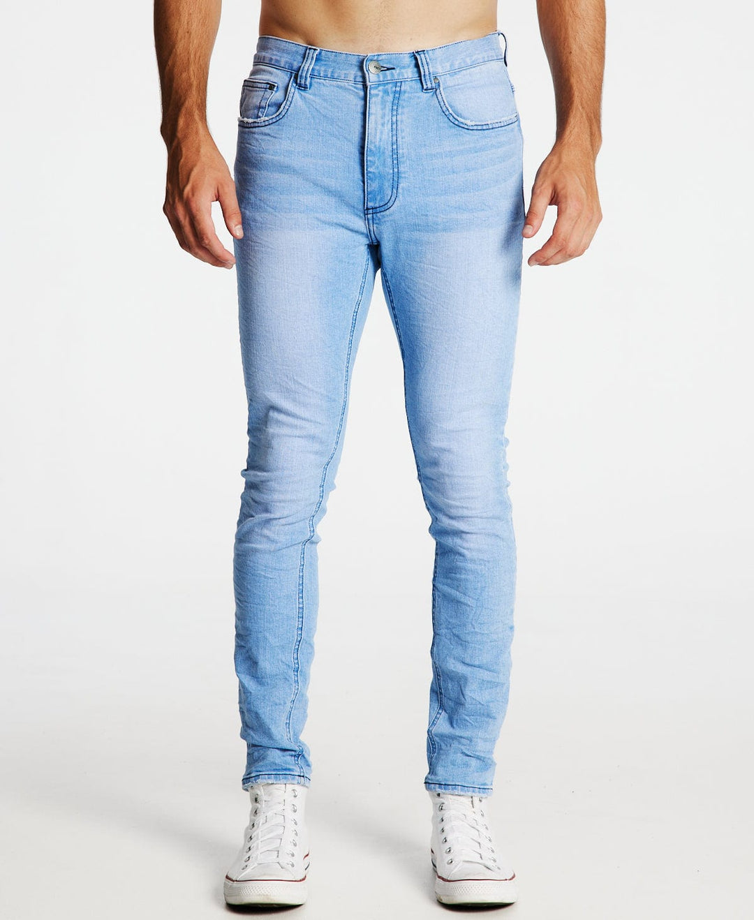 Kiss Chacey K1 Super Skinny Fit Jean - Crystal Blue