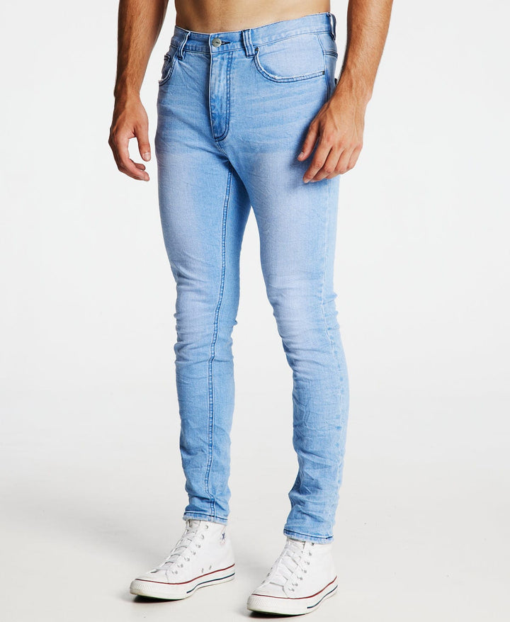 Kiss Chacey K1 Super Skinny Fit Jean - Crystal Blue
