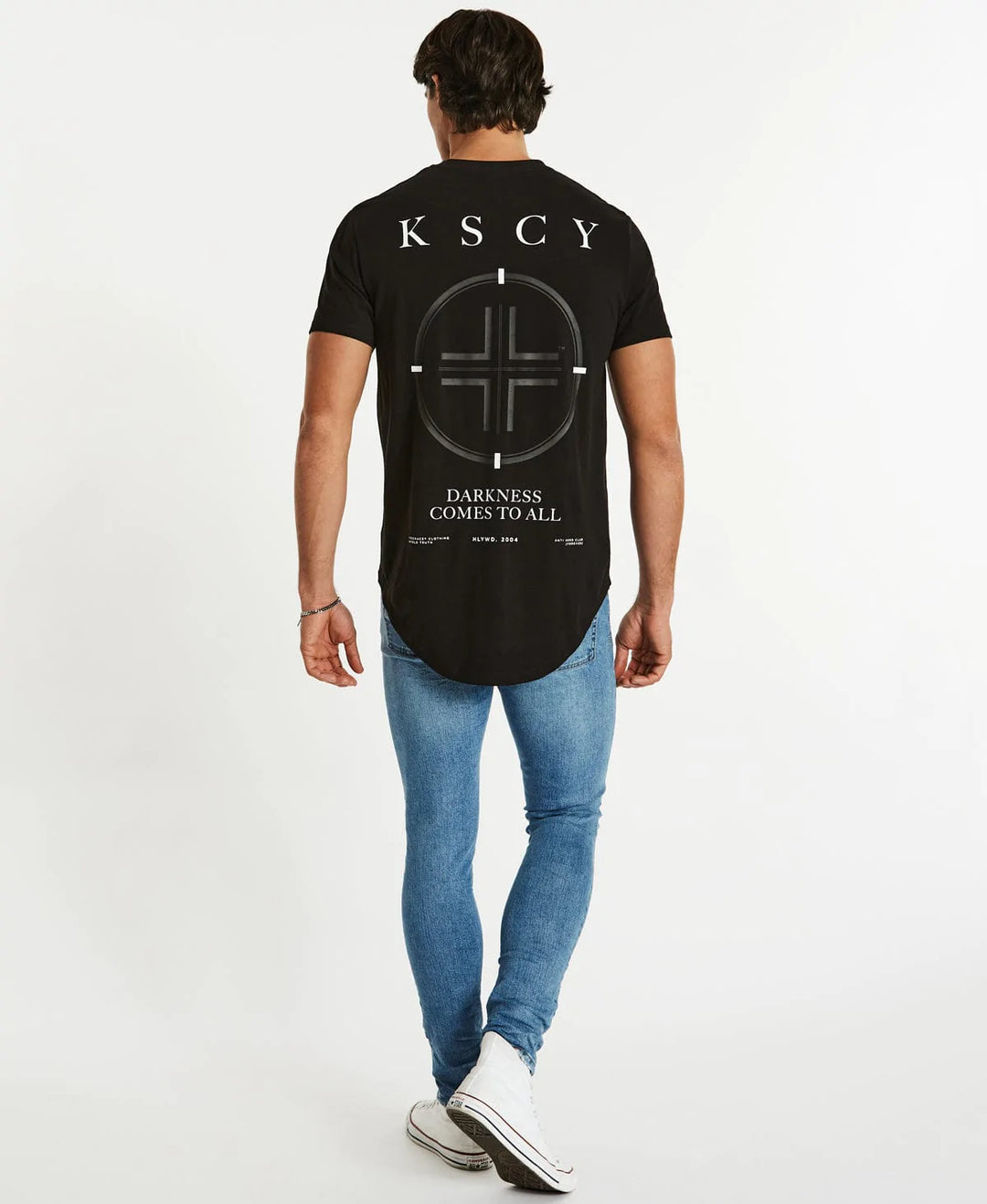 Slasher Dual Curved Tee - Jet Black