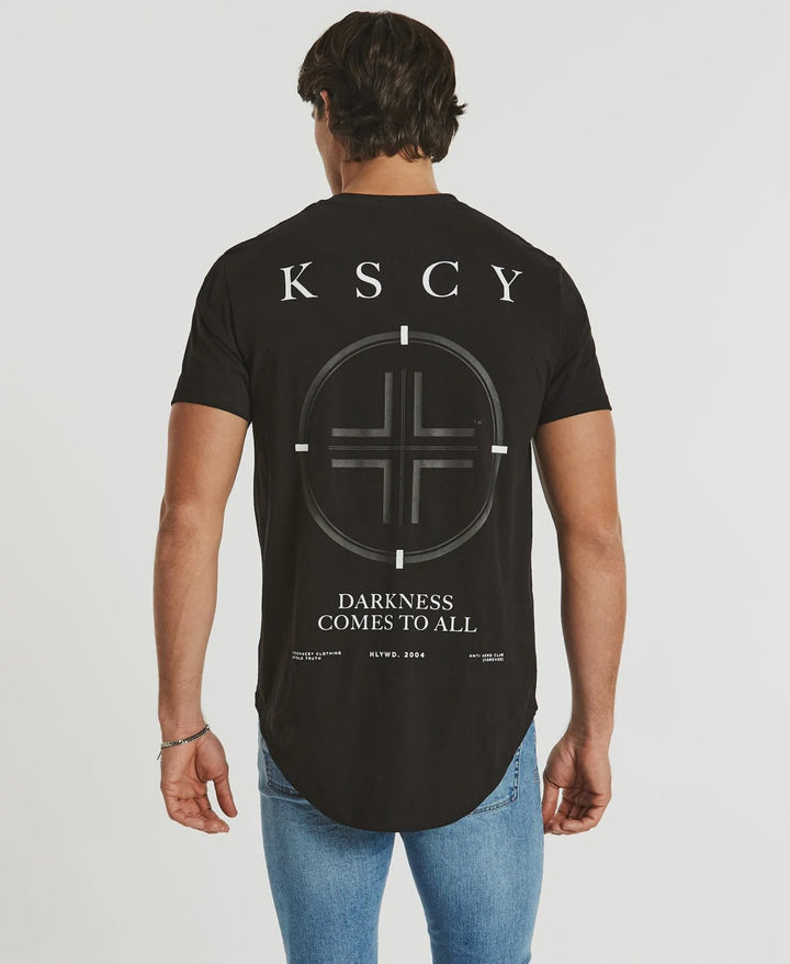 Slasher Dual Curved Tee - Jet Black