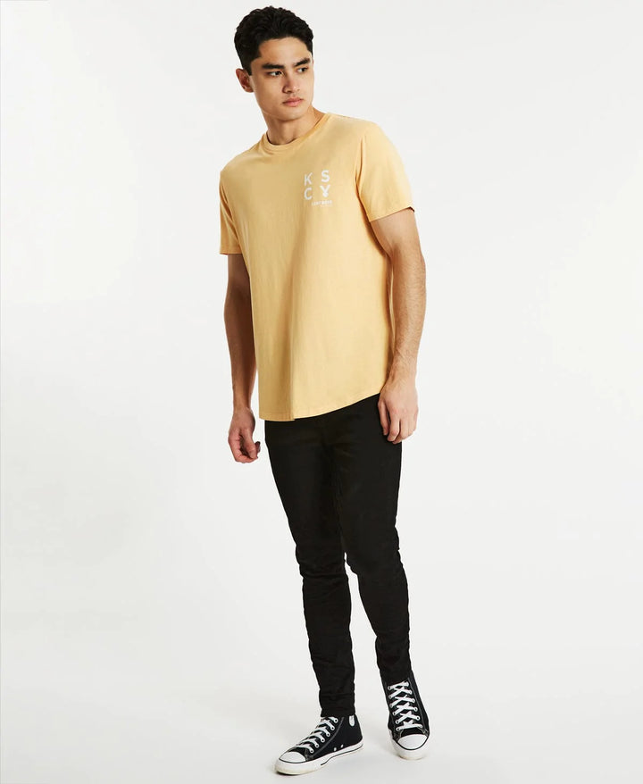 Wanted Dual Curved Tee - Pigment Sunburst