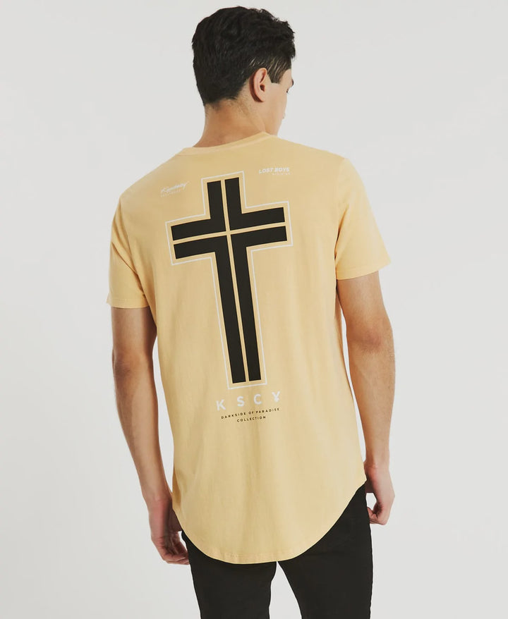 Wanted Dual Curved Tee - Pigment Sunburst