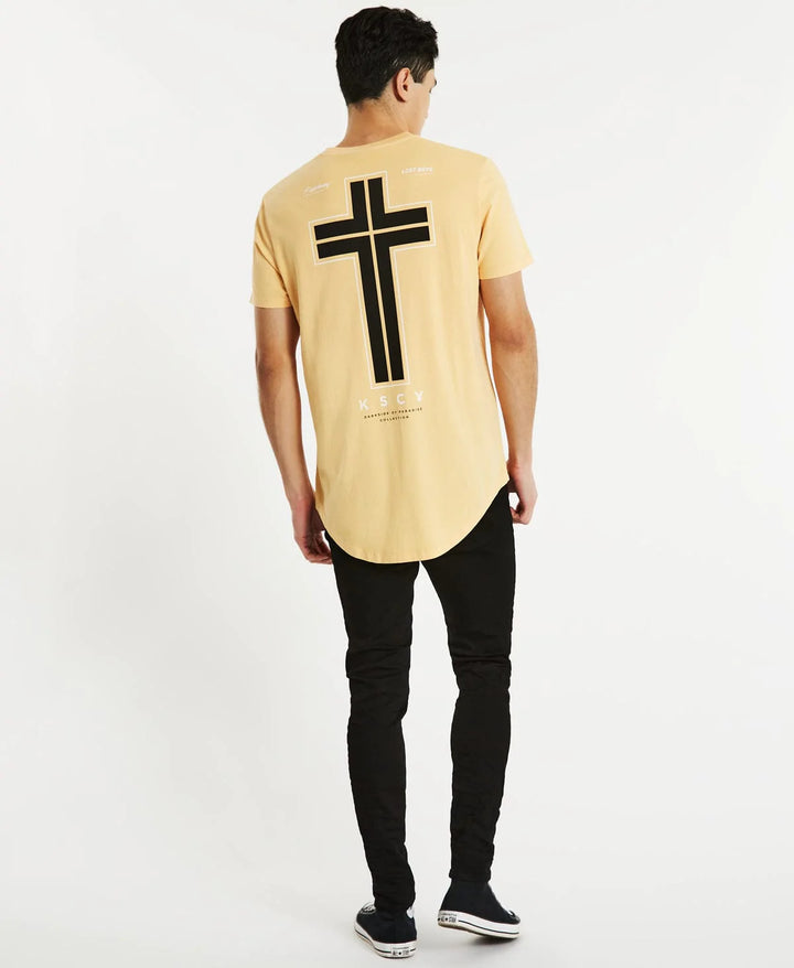 Wanted Dual Curved Tee - Pigment Sunburst