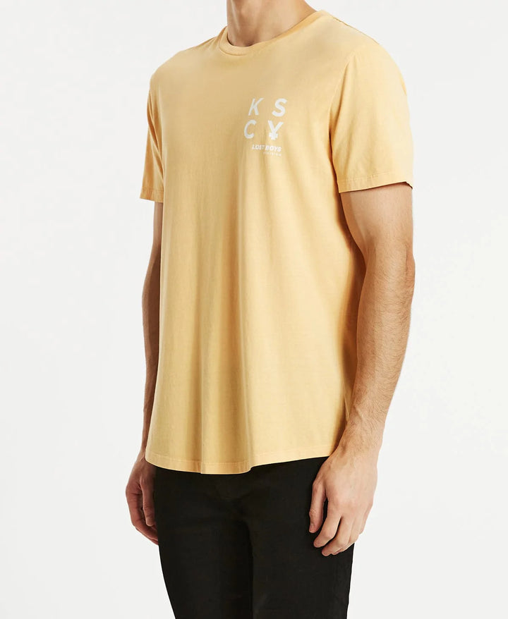 Wanted Dual Curved Tee - Pigment Sunburst