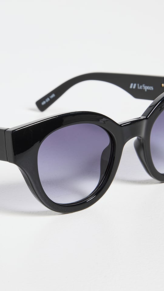Le Specs Deja Nu Sunglasses - Black