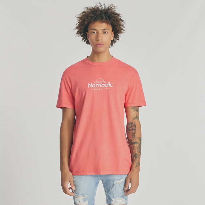Lust Relaxed Tee - Pigment Coral