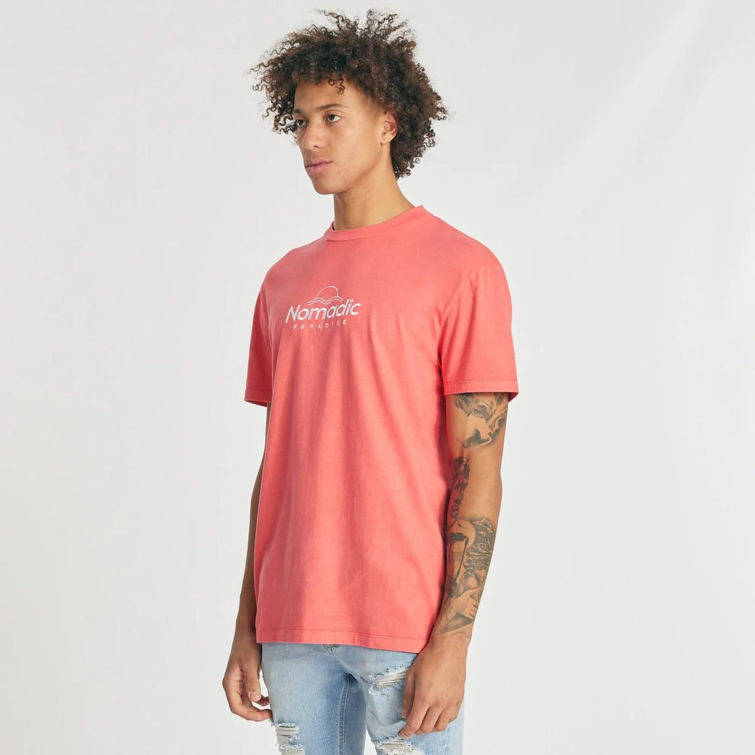Lust Relaxed Tee - Pigment Coral