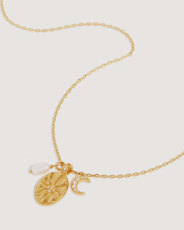 By Charlotte 18k Gold Vermeil Dream Weaver Necklace