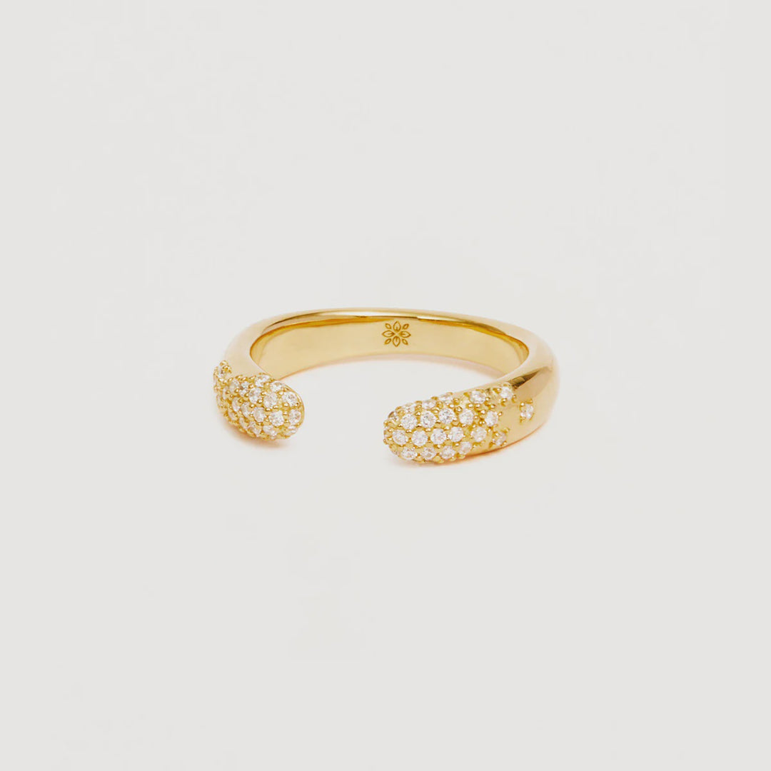 By Charlotte Connect Deeply Ring - 18k Gold Vermeil