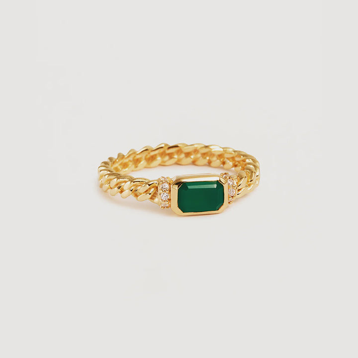 By Charlotte Strength Within Ring - 18k Gold Vermeil