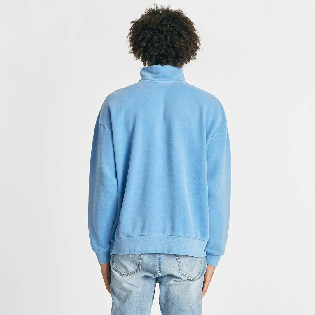 Snowy Pull Over Sweater - Pigment Allure Blue