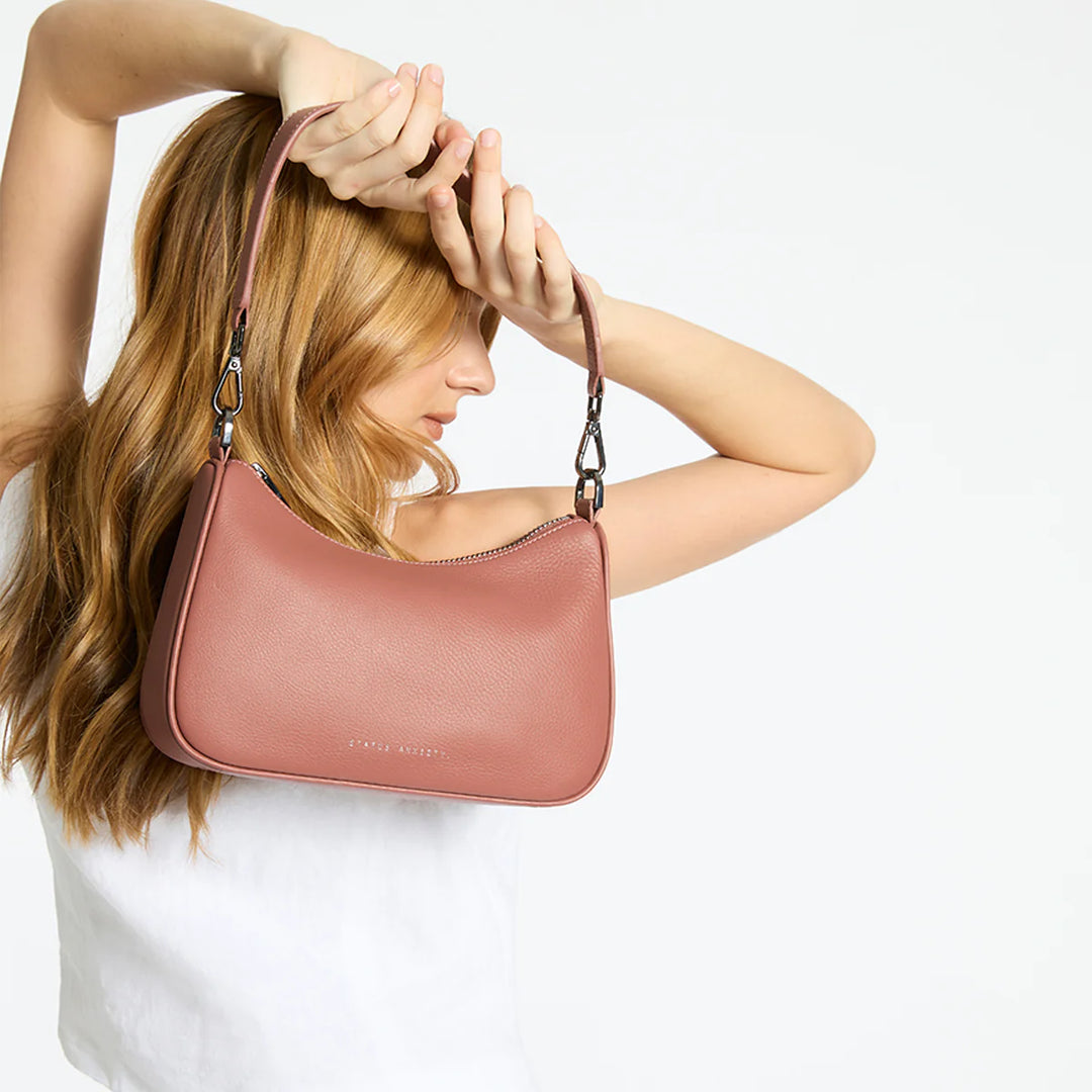 Status Anxiety Look Both Ways Bag - Dusty Rose