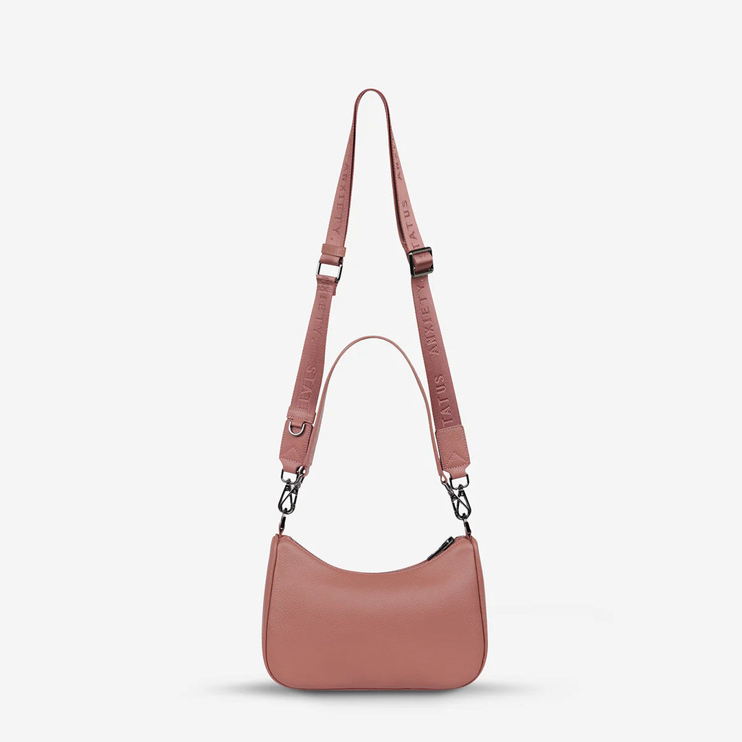 Status Anxiety Look Both Ways Bag - Dusty Rose