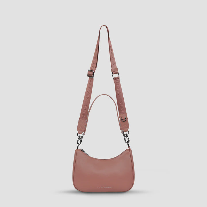 Status Anxiety Look Both Ways Bag - Dusty Rose