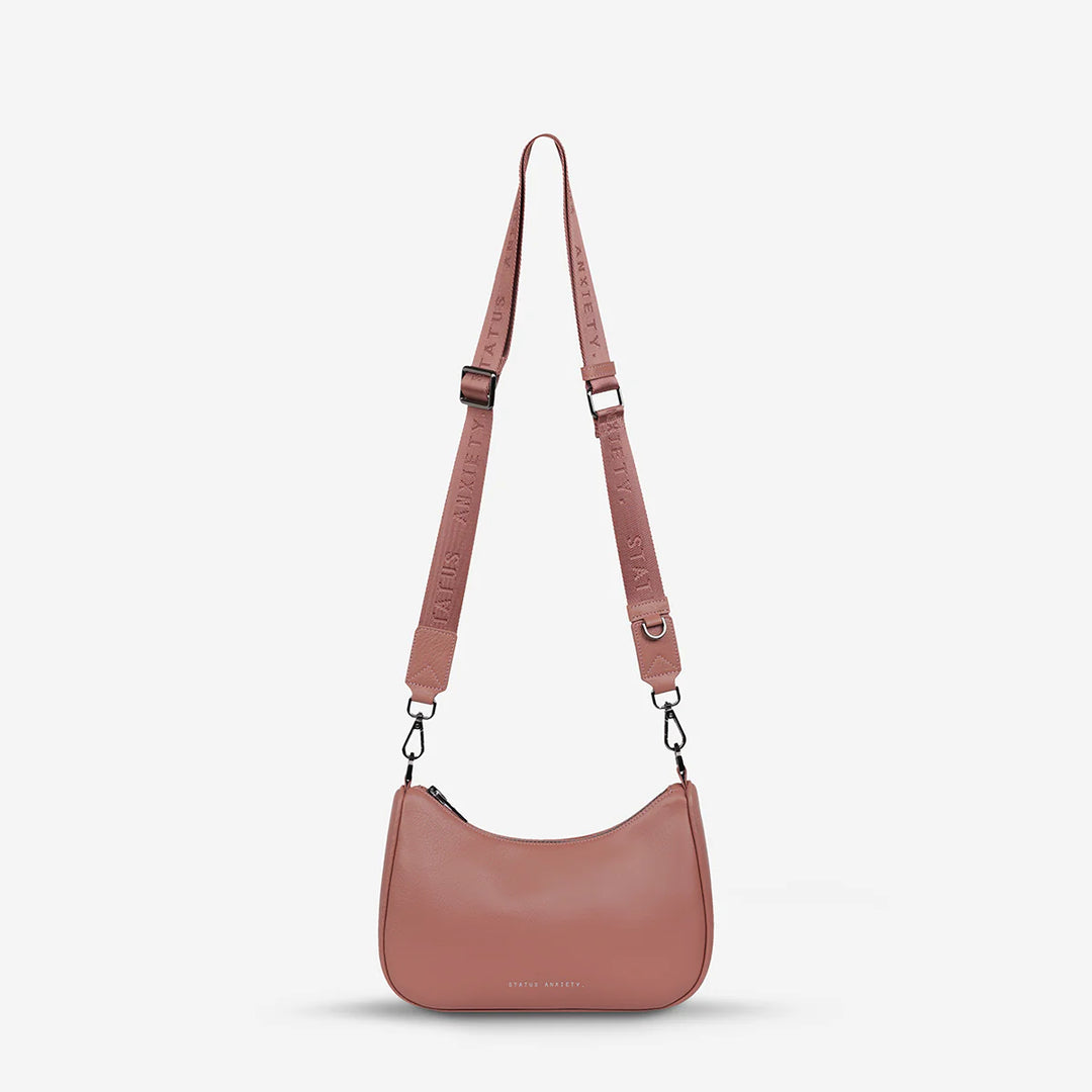 Status Anxiety Look Both Ways Bag - Dusty Rose