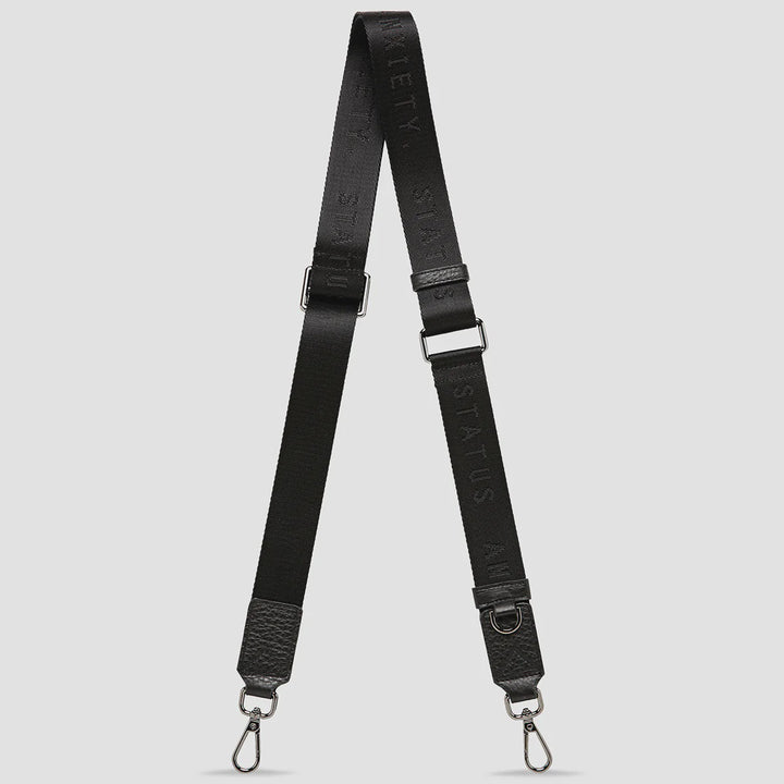 Status Anxiety Web Strap Thin- Black