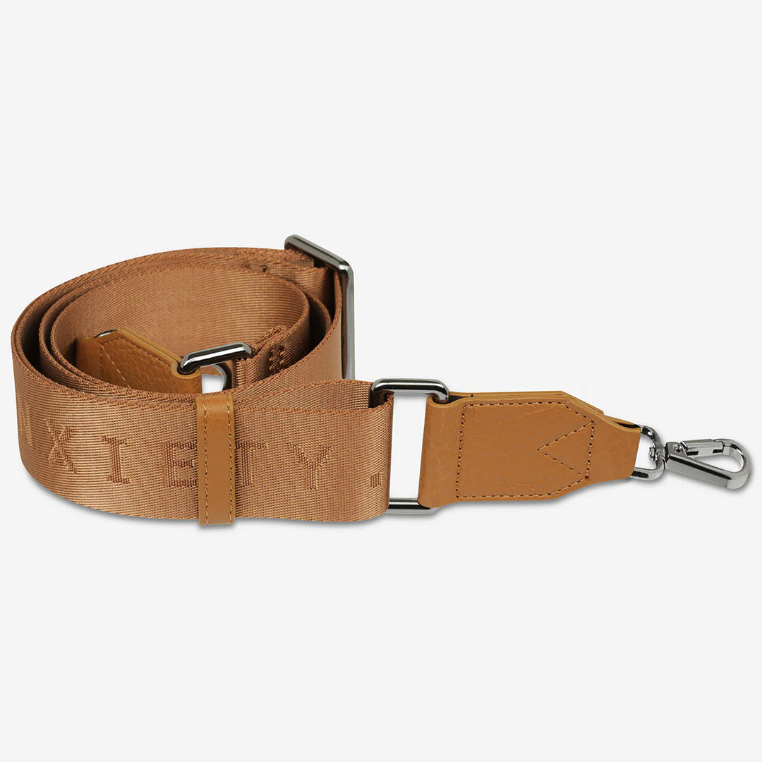 Status Anxiety Web Strap Medium - Tan