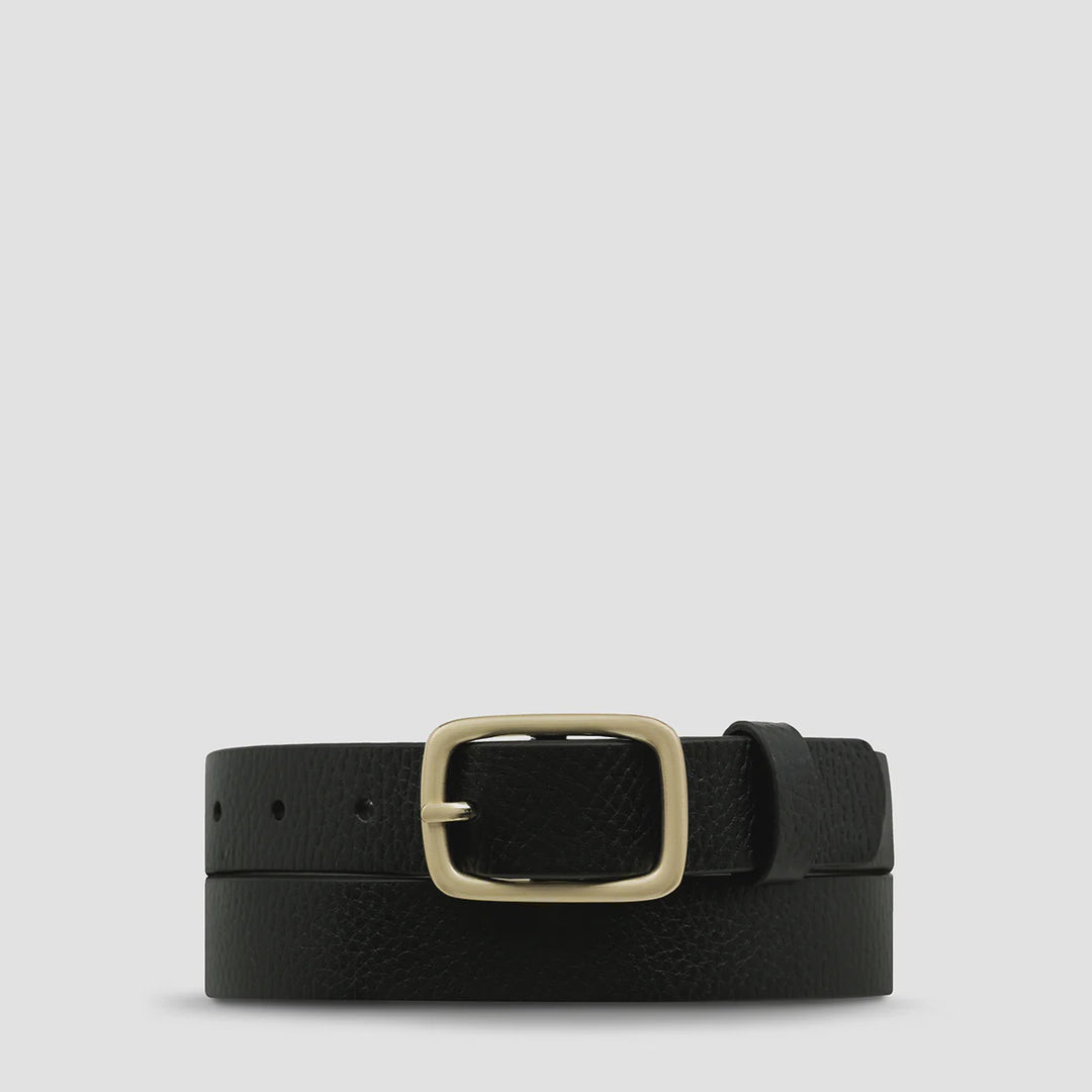 Status Anxiety Nobody's Fault Belt - Black/Gold