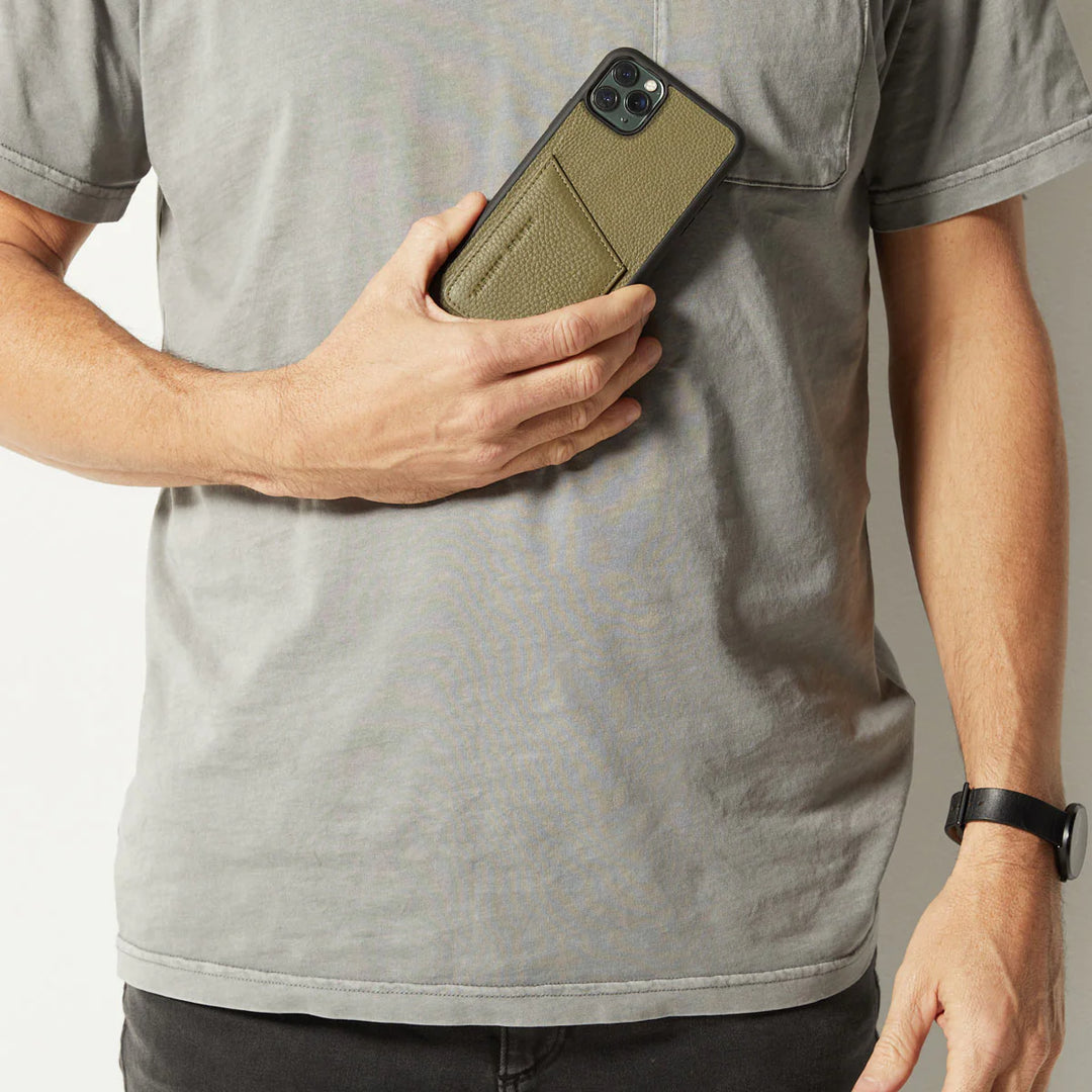 Who's Who iPhone 13 Pro Max Case - Khaki