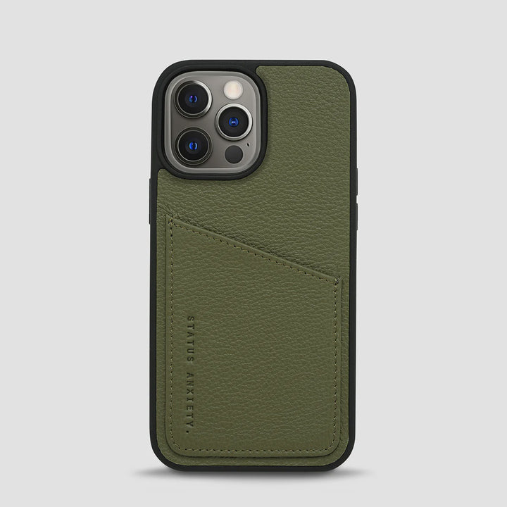 Who's Who iPhone 13 Pro Max Case - Khaki