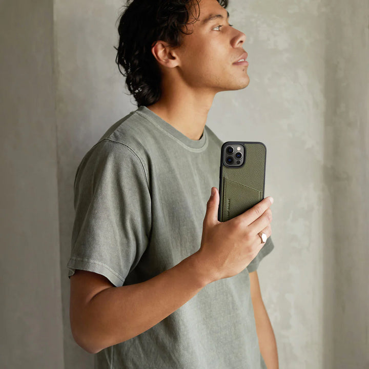 Who's Who iPhone 13 Pro Max Case - Khaki