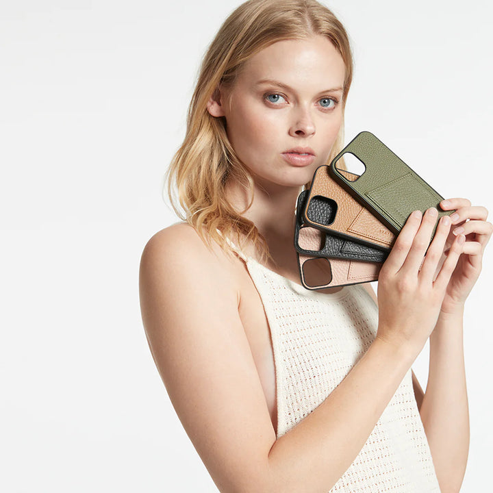 Who's Who iPhone 13 Pro Max Case - Khaki