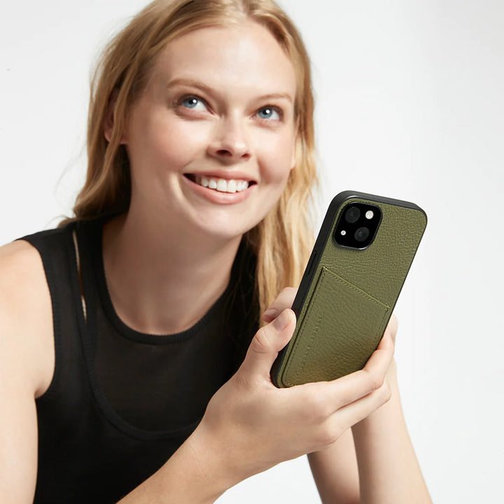 Who's Who iPhone 13 Pro Max Case - Khaki