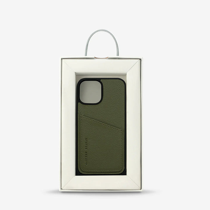 Who's Who iPhone 13 Pro Max Case - Khaki