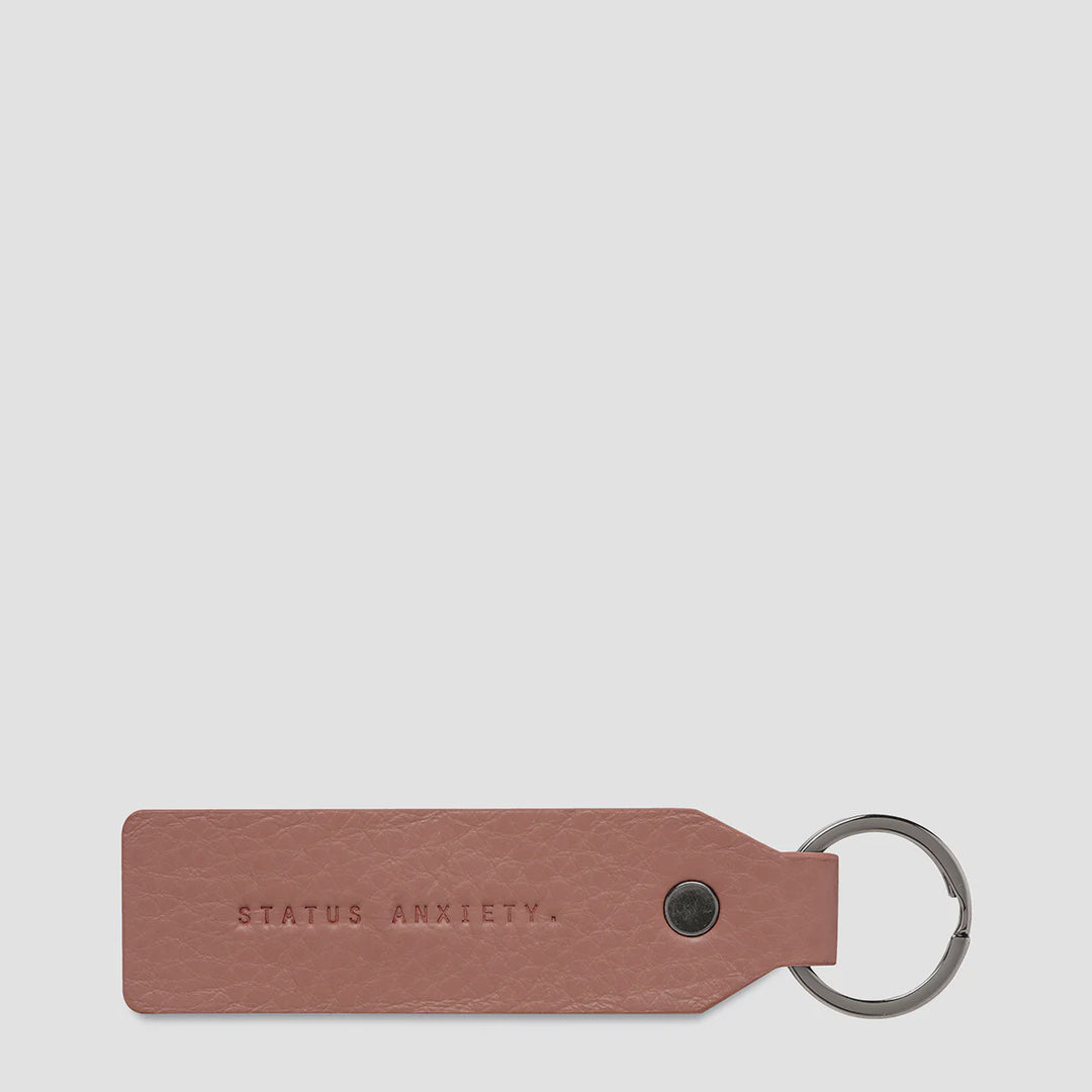 Status Anxiety Make Your Move Keyring- Dusty Rose